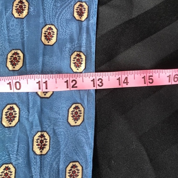 Vtg Glentex Paisley Print Scarf - Picture 7 of 11